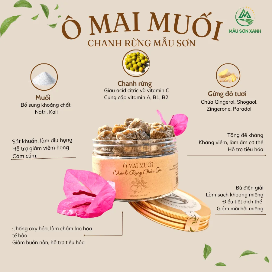 Chanh Rừng Ngâm Muối