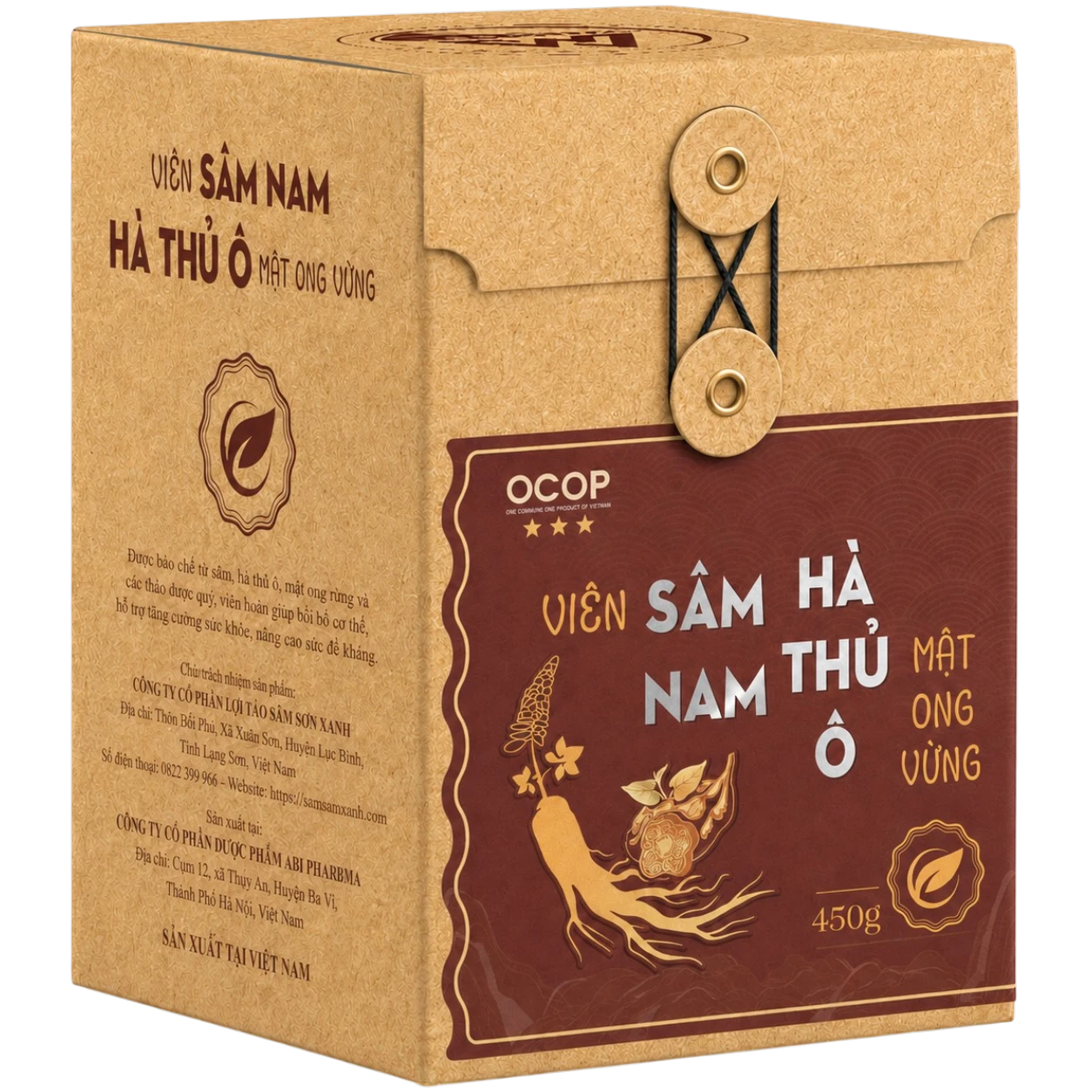 Viên Sâm Nam Hà Thủ Ô