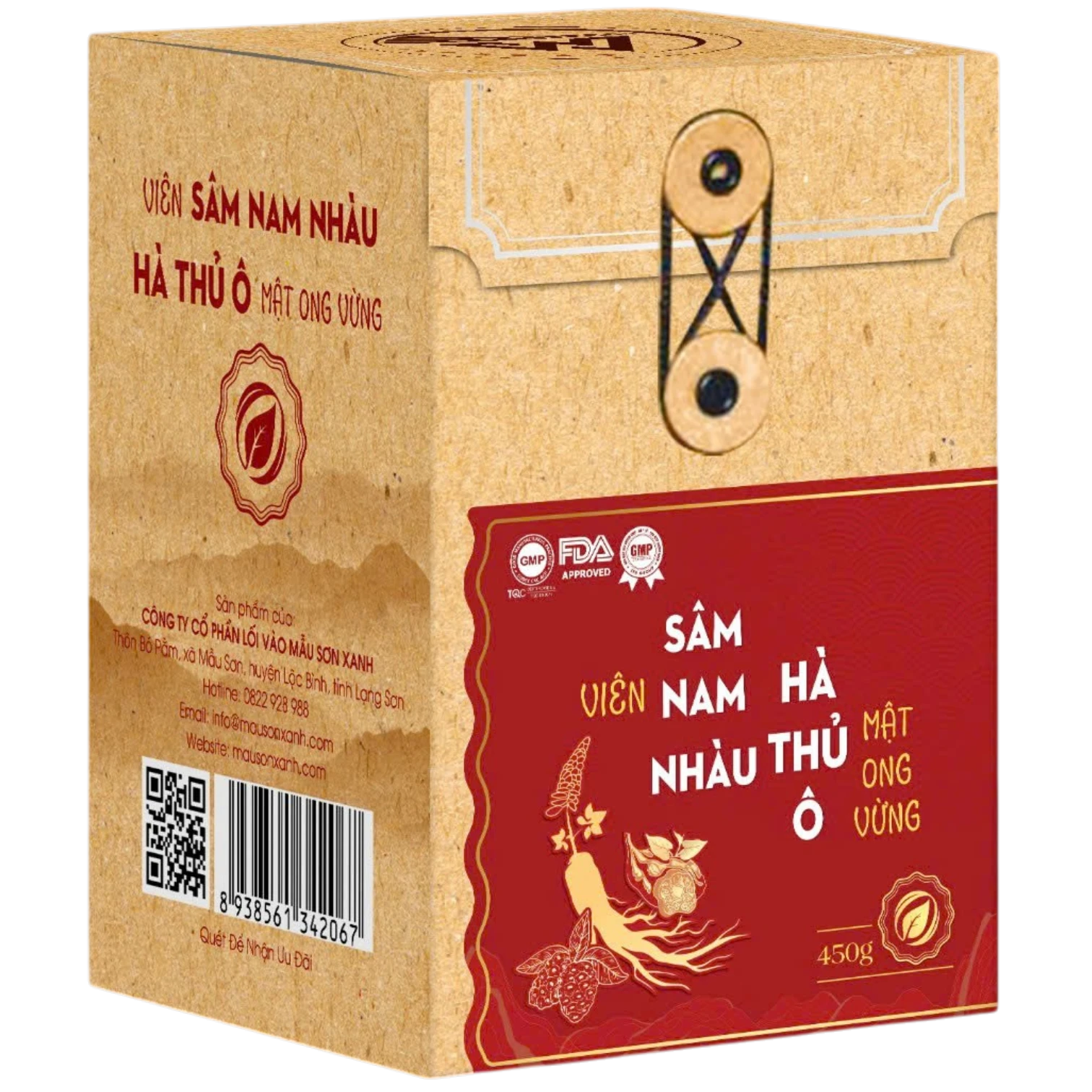 Viên Sâm Nam Nhàu Hà Thủ Ô